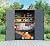 HOMSPARK Outdoor Storage Shed 6x4 Ft, All-Weather Resistant Resin Garden Sheds & Outdoor Storage Clearance with Floor & Windows, Double-layer Plastic Tool Sheds for Patio, Garden & Lawn(Grey,Flat Top)