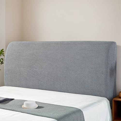 Funda para Cabecera Tapizada con Relleno Fundas Protectoras para Cabecera De Cama En Poliéster Todo Incluido Cálida Y Suave para Decoración Moderna,F,150CM