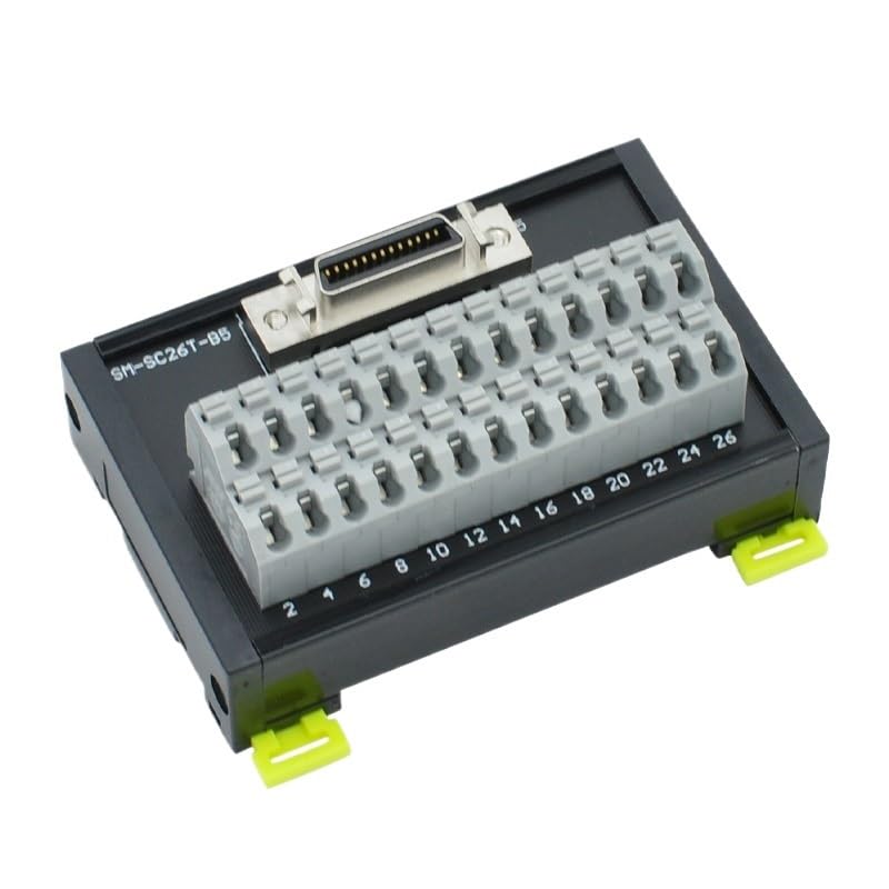 Bornier à vis Servo SCSI, bornier à 26 pôles, Plaque d'adaptateur de répartiteur MDR26, bornier SM-SC26T-B5(AL121808F-RGY)