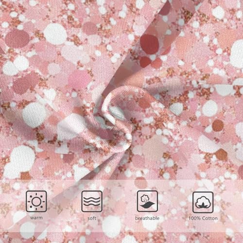 KLL Rose Gold Pink Glitter Toddler Boys Comfort Nighttime Underwear Cute Children Panties3