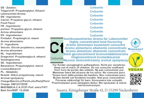 Arôme concentré Corbomite Sasami 100ml : e-liquide DIY fruité gourmand - 4