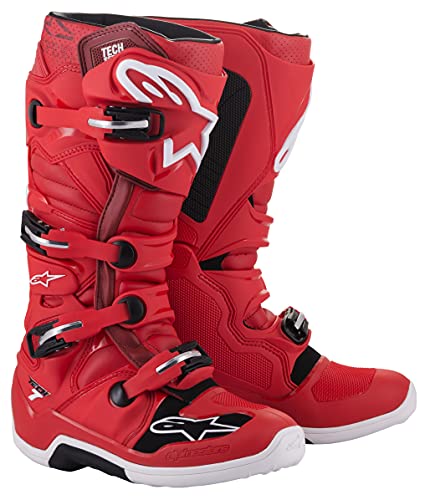 Alpinestars Tech 7 Boots Red Sz 16 (2012014-30-16)