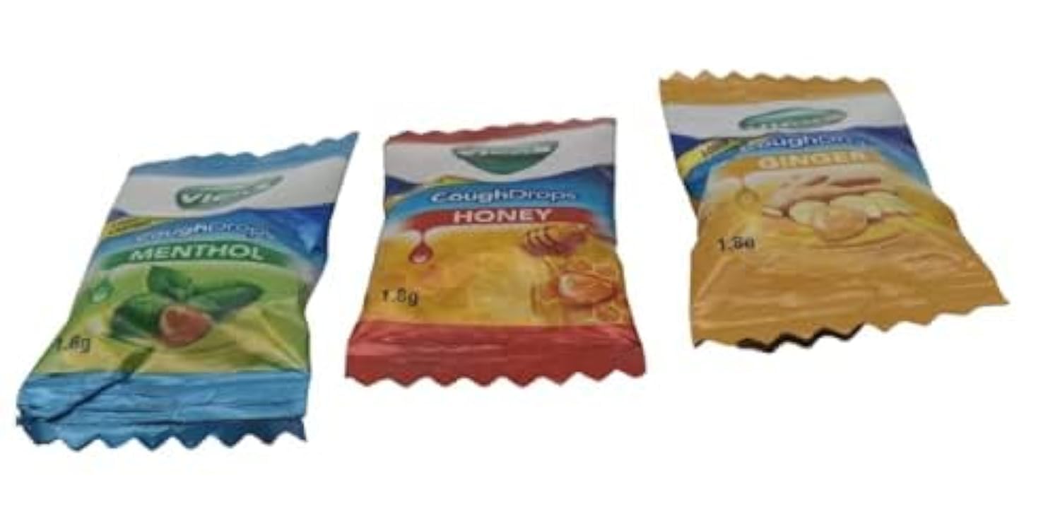 RSINCV-i-c-K-s Cough Drop Honey, Ginger, Menthol (190 Count)