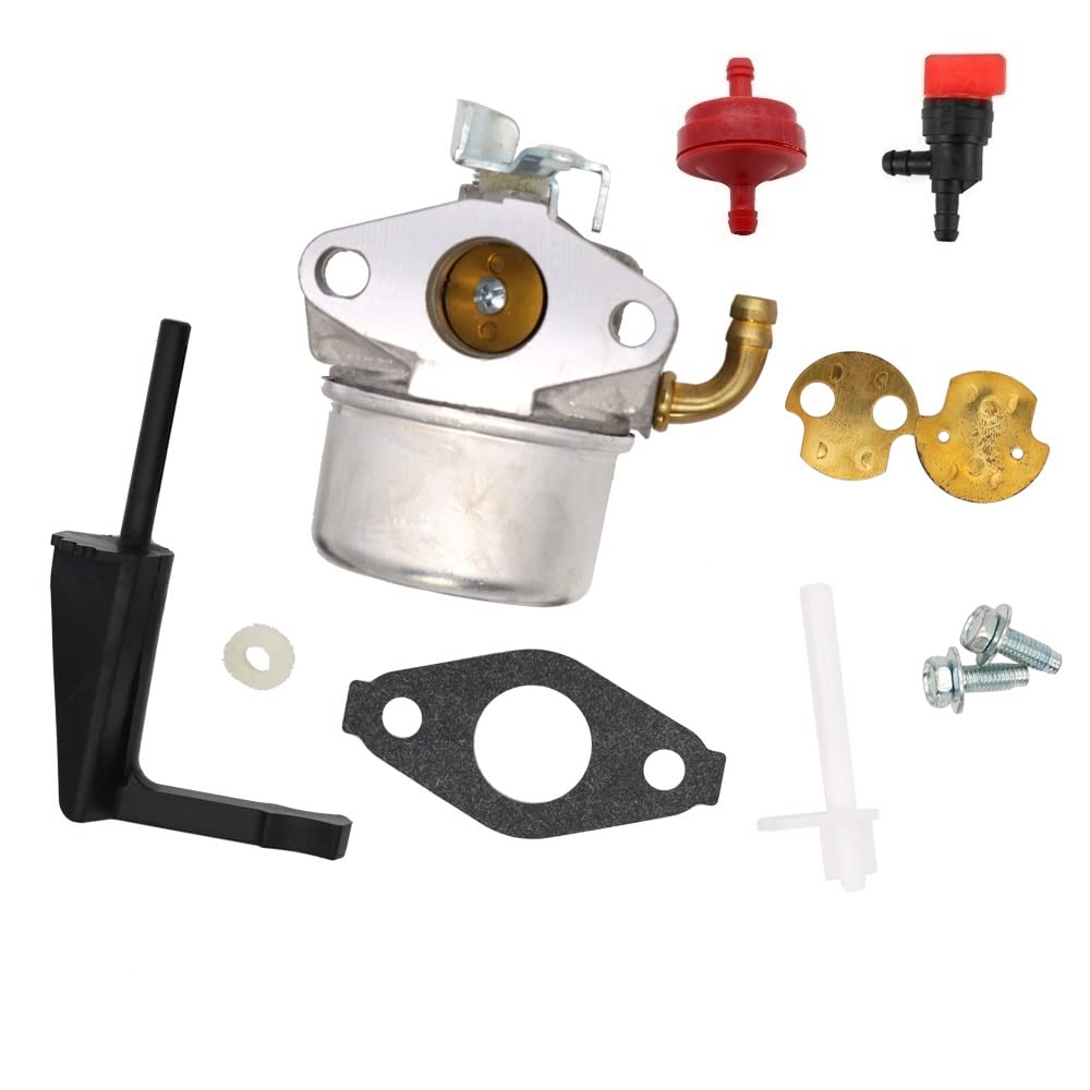SAKITAM Carburetor tune-up compatible with 5 hp Motor Craftsman 917.291482 Front Tine Tiller 696981