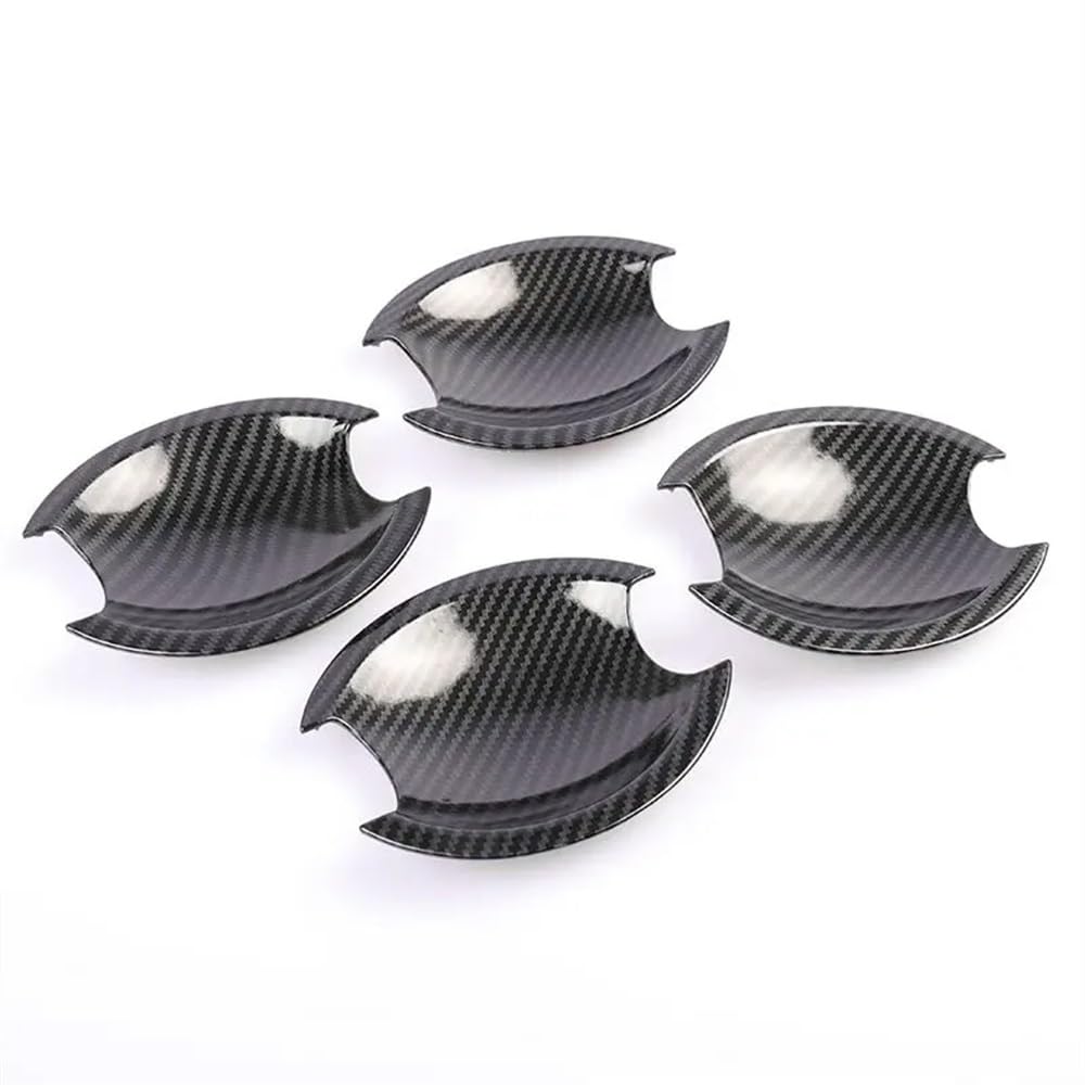 Mlhoghigd Carbon Bowl Door Handle For Qashqai For J10 2007 2008 2009 2010 2011 2012 2013 Car Door Handle Cover Stickers Styling Accessories
