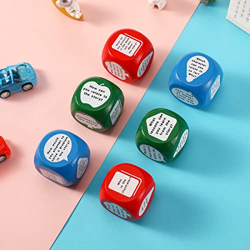 Cubes de compréhension de lecture trilingues pour guider les élèves en classe - 7