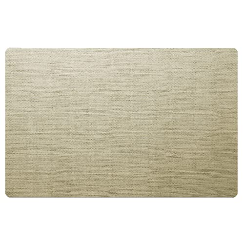 8 Jogo Americano Juta Areia - Impermeável Limpa Facil Pvc