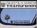 (2) Objects in Mirror Transform Decepticon - Transformers Decal Sticker Deceptacon