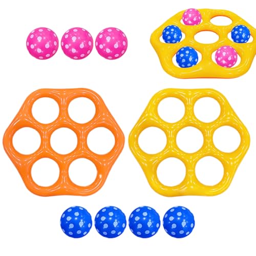 Consejos para Comprar Inflables el pay los mejores 10. 40 Genérico Pool Games – Inflatable Ball Toss Float Set, Water Float Ball Toss Game Set for Beach Lake Backyard Party | Inflatable Pool Game for Family Vacation Travel Outdoor Play...