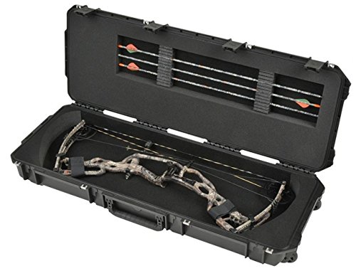 SKB 3I-4214-HPL Hoyt I-Series Parallel Limb Bow Case – Medium, Black, Waterproof Hard Case