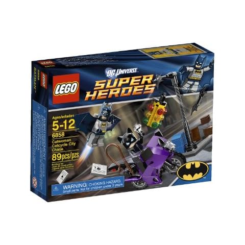 LEGO DC Comics Super Heroes Catwoman Catcycle City Chase Cover