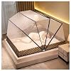Bed Canopy Frame Mosquito Net for Canopy Bed Frame Foldable Mosquito Net for Bed Cover Tent Portable Bed Net Canopy Tent Mosquito Net for Bed Frame B Twin