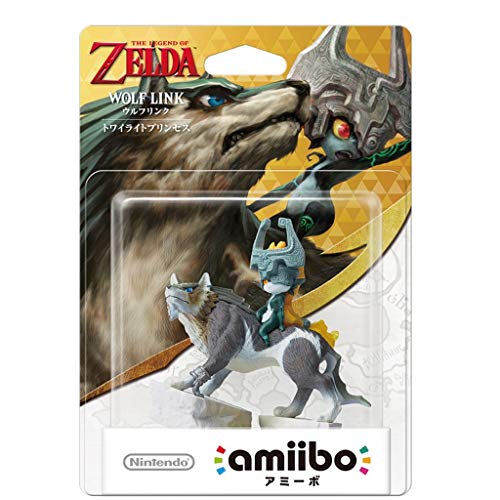 YHP Legend of Zelda Amiibo: Wolf Link Figurine! Figurine de collection Legend of Zelda de Breath of the Wild Japan Import/ 3DS/WiiU/Switch Collection