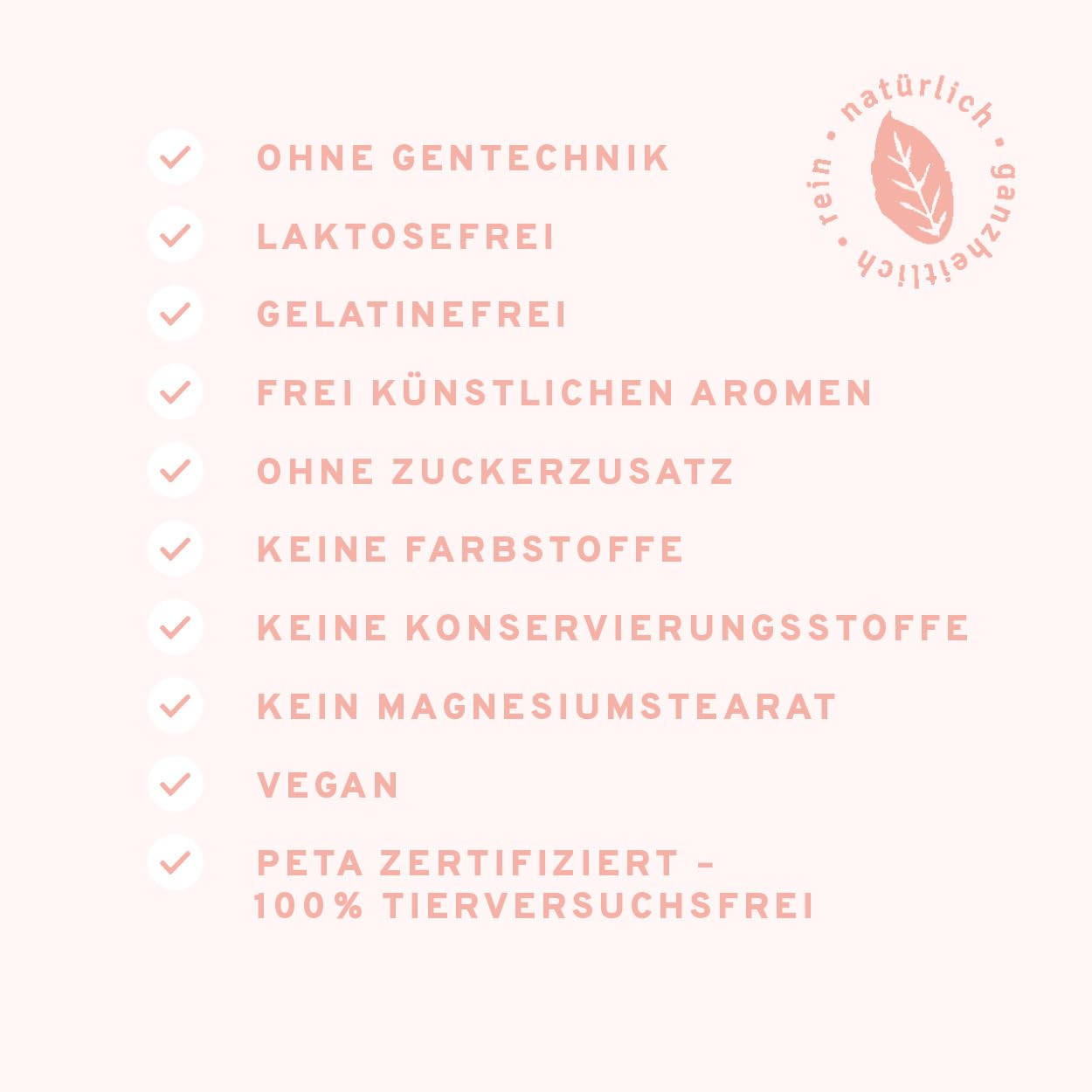 Natürlicher Haut, Haare & Nägel Komplex mit Haar-Vitamin Biotin, Zink (Zinkbisglycinat), Hyaluronsäure (500-700 kDa), Bambus (Silizium), Brennesselsamen, Hagebutte (VitaminC) + Vitamin E. 60 Kapseln.