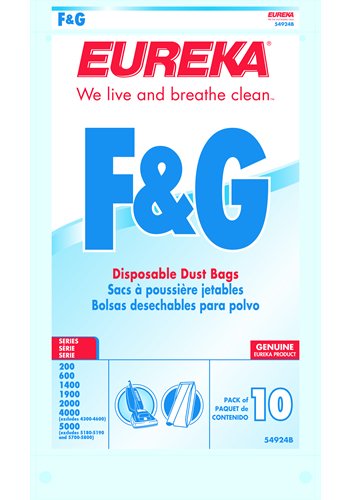 Eureka Style F&G Vacuum Cleaner Bags - 30 Pack - 54924B-10
