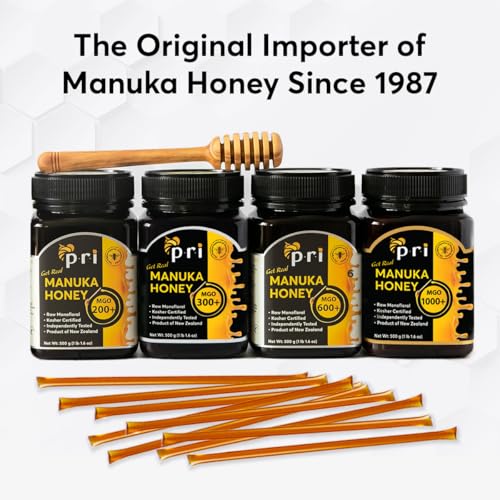P.R.I Miel Manuka Sticks MGO 300+, Paquete de 20 miniatura 6