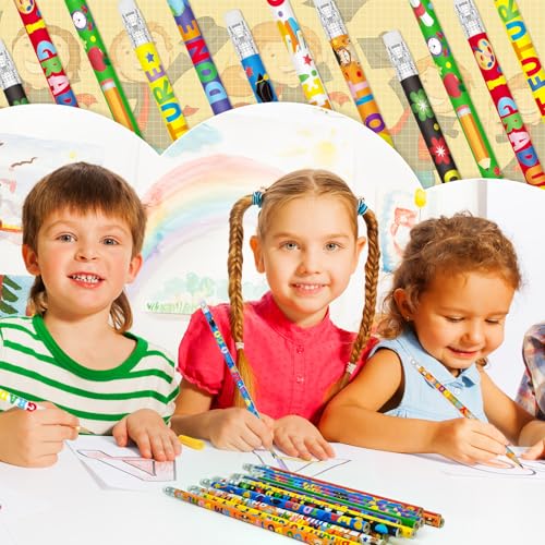 Lápices de grafito para graduación 100 piezas Cinrobiye miniatura 7