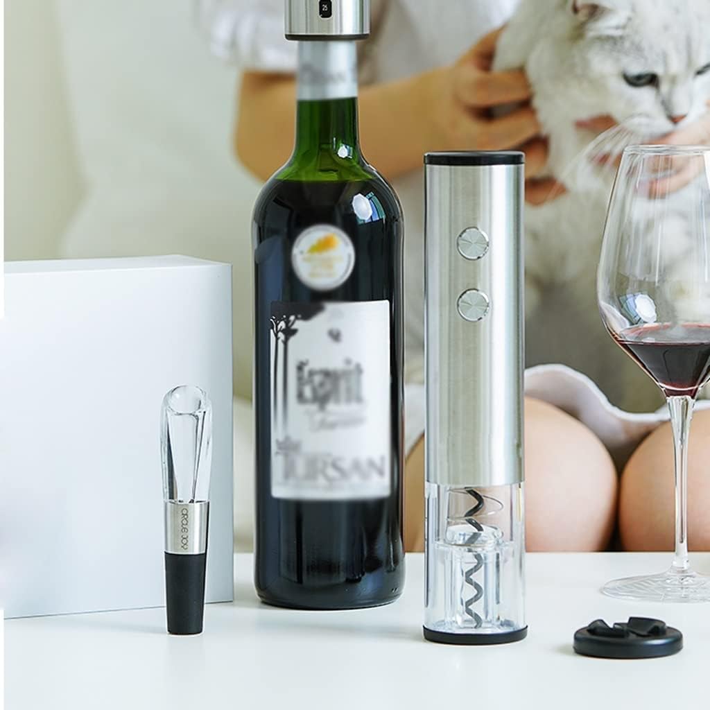 Corkscrew Automatic Stainless Steel Wine Opener Multi-Function Creative Can Opener Electric Bottle Opener Black/red/White