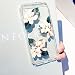 iPhone 8 Plus/iPhone 7 Plus Case(5.5inch),Blingy's Beautiful Flower Pattern Series Soft Rubber TPU Clear Case for iPhone 8 Plus/iPhone 7 Plus (Camelia)