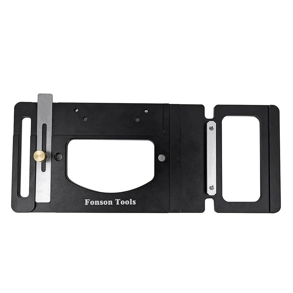 Fonson Tools Alloy Circular Saw Square Guide Rail Track
