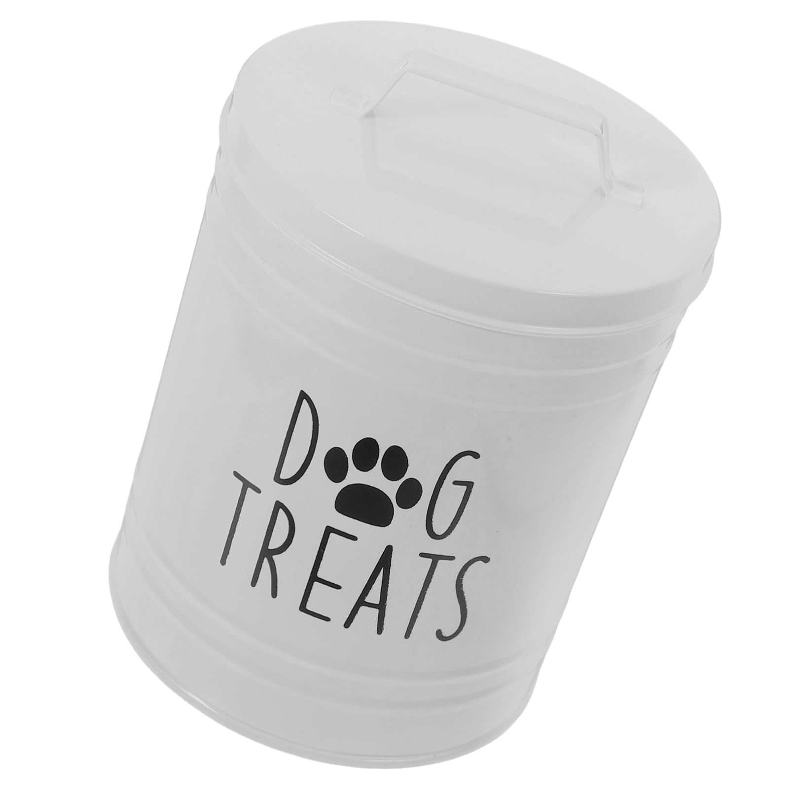 PRETYZOOM Dog Food Container Metal Sealed Dog Food Storage Bin with Handle for Freshness Compact Design for for Home Use