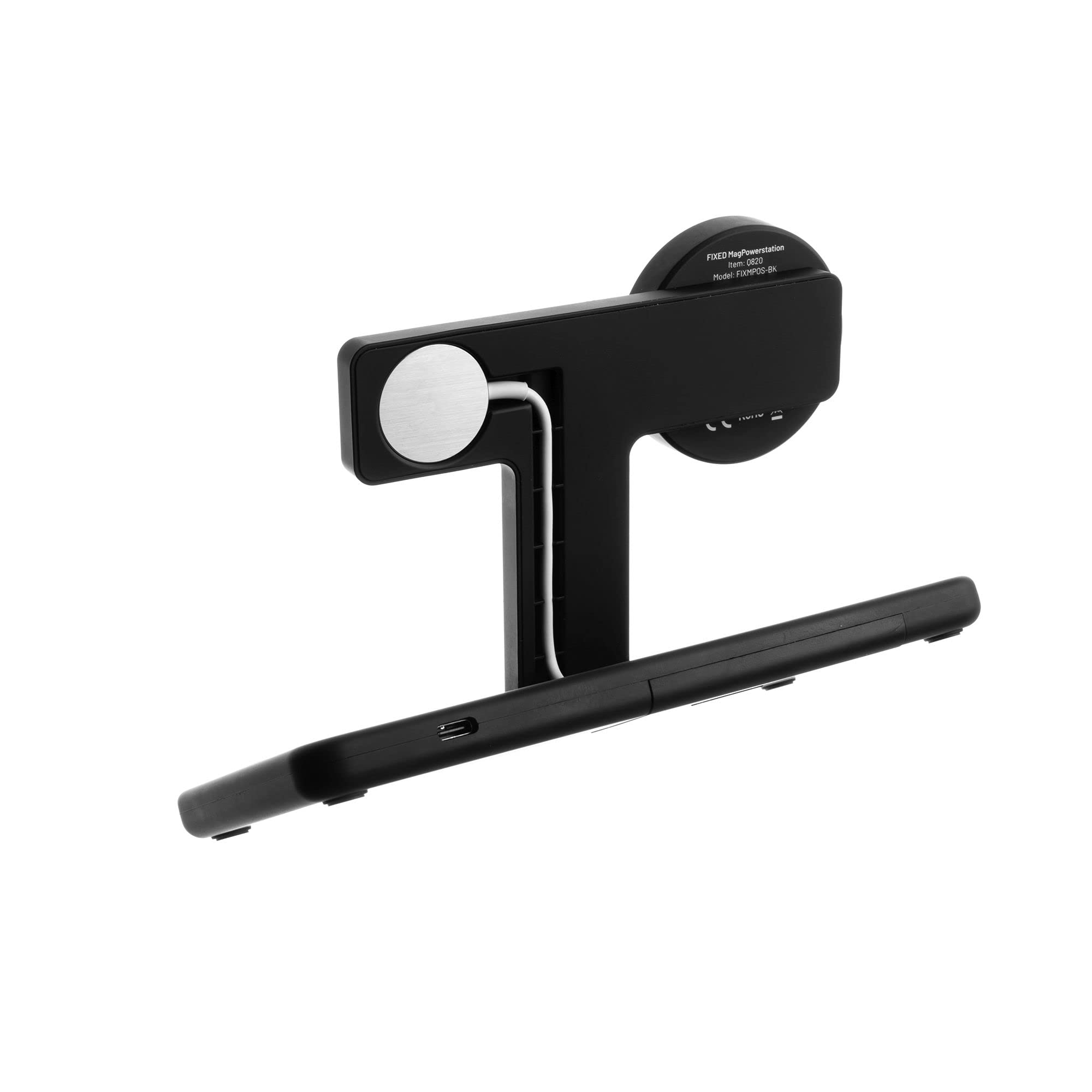 FIXED Bezprzewodowa stacja ładowania 3 w 1 dla iPhone, Apple Watch i Airpods Czarny