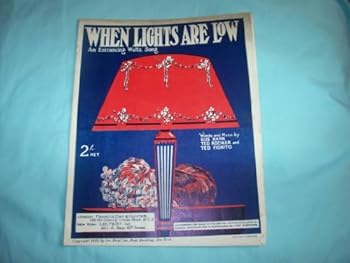 When Lights are Low - Piano Sheet Music
