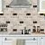 URCOLOR 10-Sheet Backsplash Tile for Kitchen Peel and Stick,12"x12" Self Adhesive Wall Tiles Stick on Back Splashes for Bathroom Brown