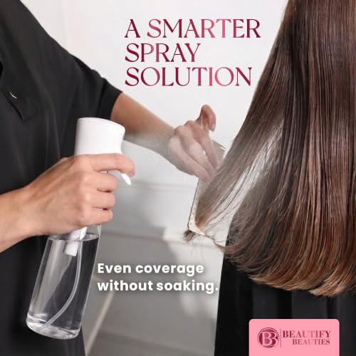 Image of BeautifyBeauties Continuous Spray Bottle for Hair, 6..8 oz Mister Spray