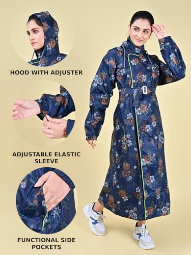 Image of Rupa Polyvinyl Chloride (Pvc) Womens Standard Length Raincoat