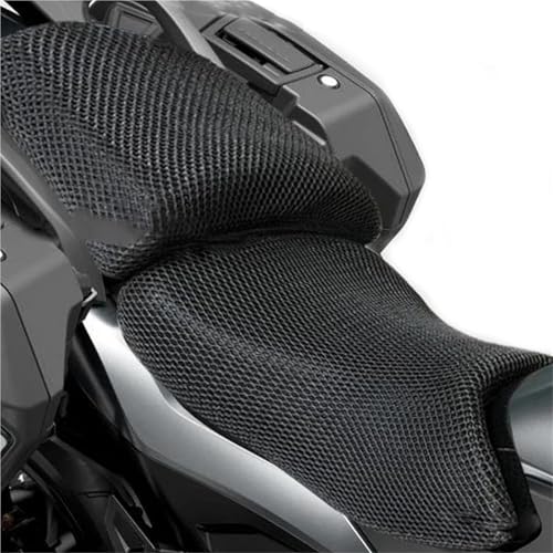 Housse de siège moto NT1100 antidérapante et isolante en maille nid d'abeille