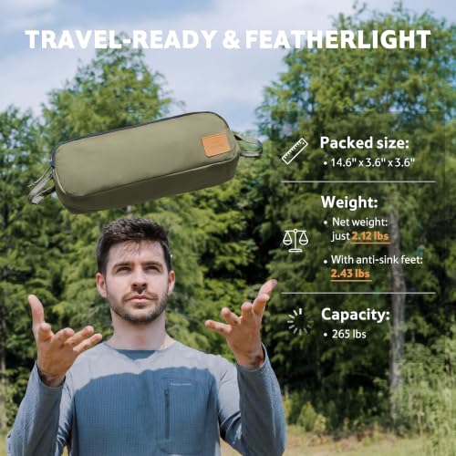 Image of Naturehike YL08 Ultralight Camping Chair - Only 2.12 LBS, Anti-Sinking Feet