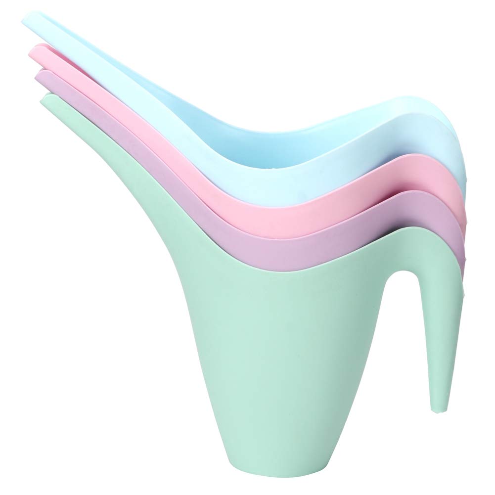 4 Pack Plastic Watering Can, Watering Pot for Indoor Plants Succulent Gardening Watering Jug with Long Spout