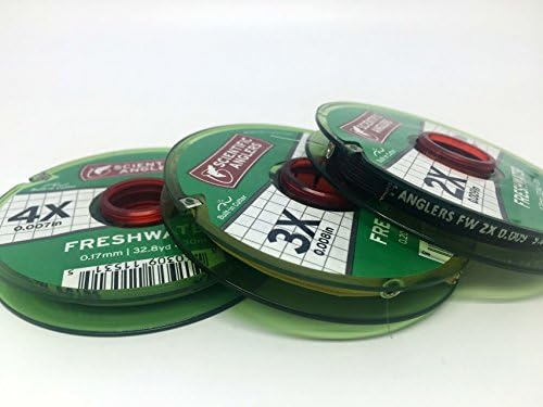 Scientific Anglers Freshwater Nylon Tippet - 3 Pack 0X, 1x, 2X