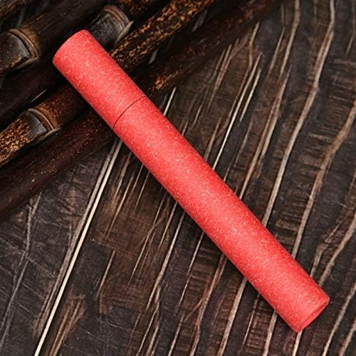 100pcs/lot Storage Box for 5g Joss Stick Convenient Carrying Kraft Paper Incense Tube Incense Barrel Small - (Color: random colors)
