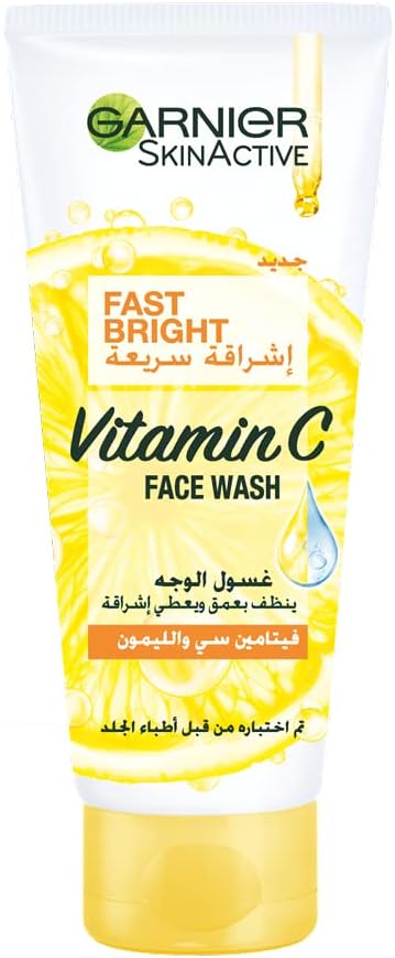 Skin Active Fast Bright Vitamin C Face Wash With Pure Lemon Essence 100 ml