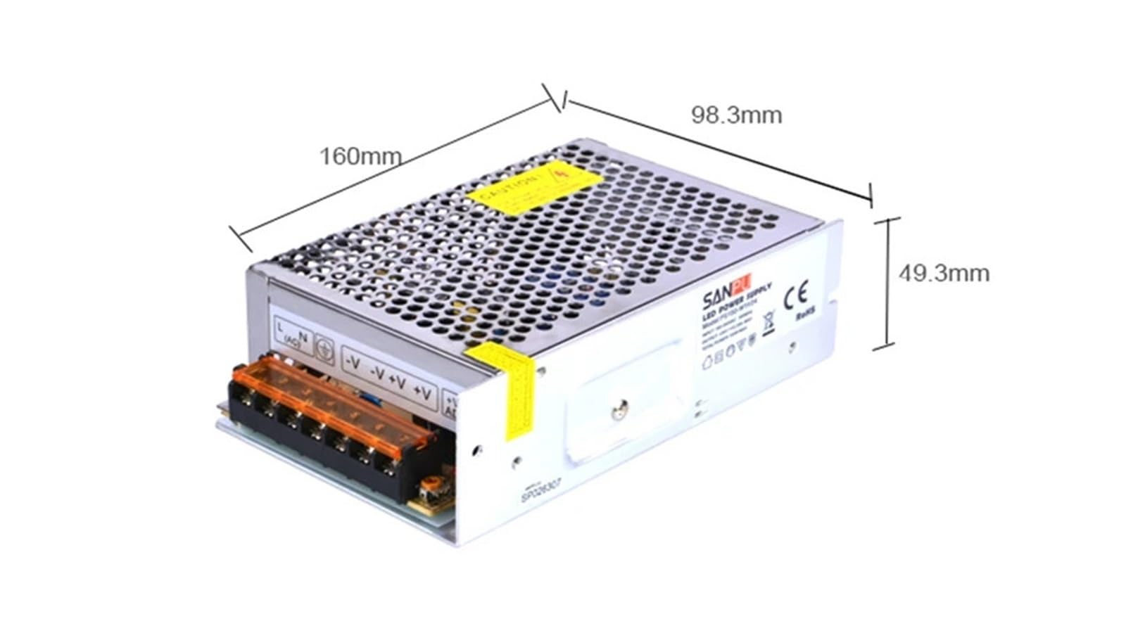 Zasilacz LED 12 V DC 150 W 12 A Sterownik przełączania stałego napięcia 220 V 110 V AC/DC Transformator oświetleniowy do taśm LED