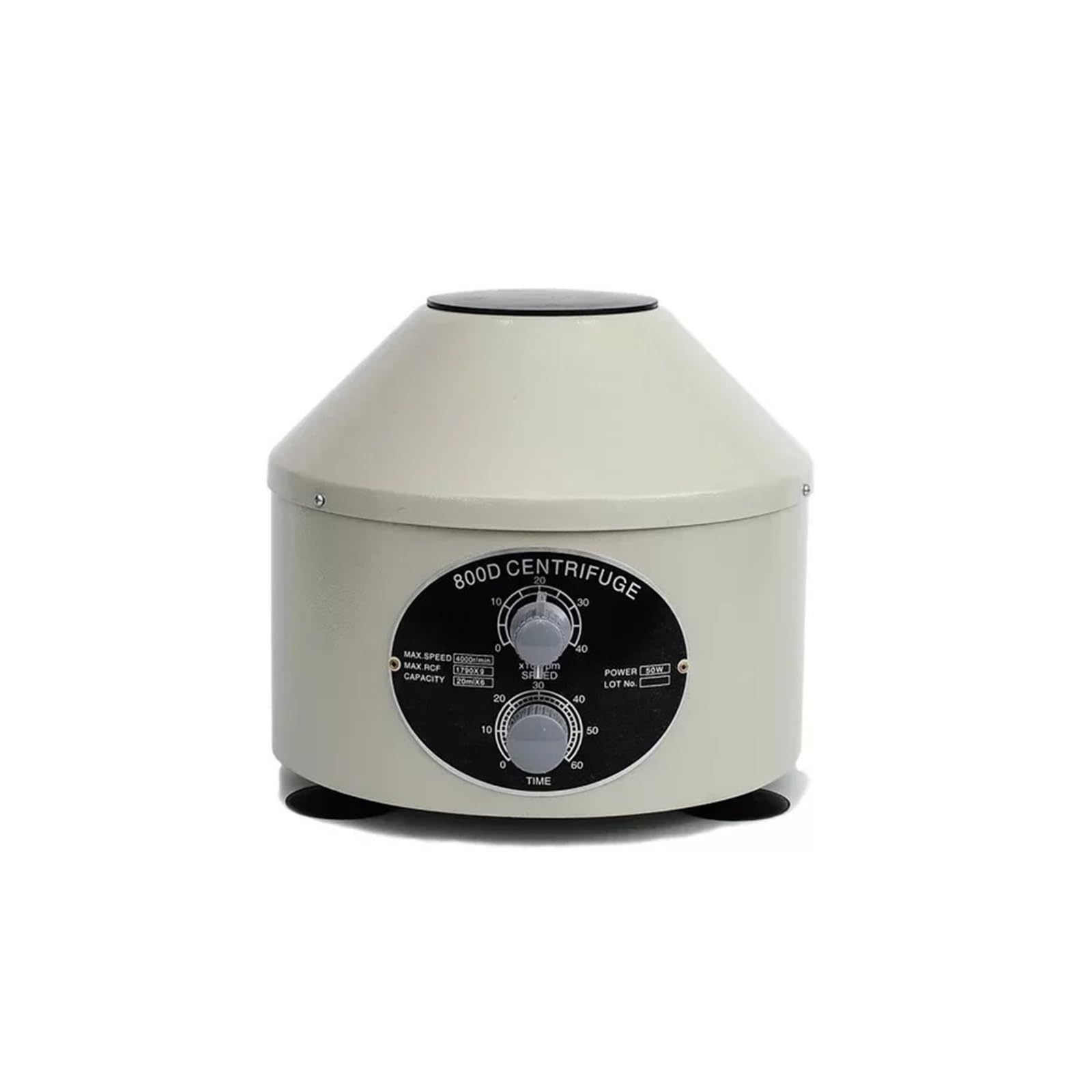 Centrífuga de mesa, Mini Máquina Centrífuga PRP Eléctrica Portátil De Baja Velocidad For Laboratorio, 800D, Motor CC 4000rpm Con Rotor 6x20ml