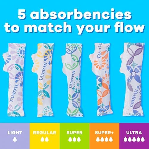 Tampax Pearl Tampons, with LeakGuard Braid, Regular Absorbency, Unscented, 50 Count - 3