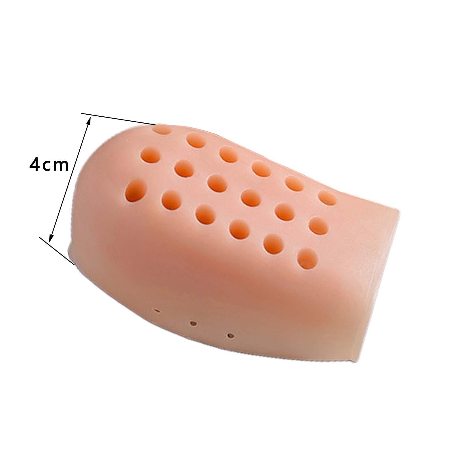 5x 2 Pezzi Aumento Dell'altezza Manicotti in Gel Aumento Dell'altezza Solette Cuscinetti per Tallone per Camminare