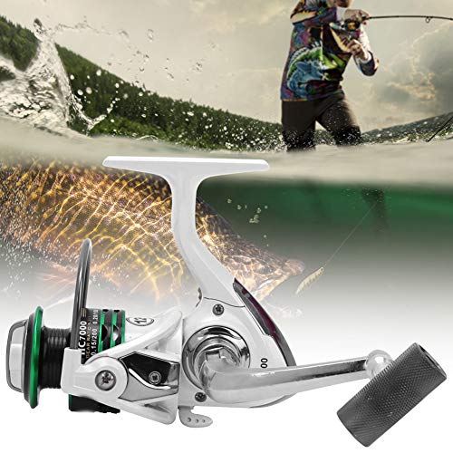 Plplaaoo Fishing Reel, Spinning Reel,Lightweight Fishing Spinning Wheel,High Strength Nylon Fishing Spinning Reels With Rubber Handle For Pond,River,Lake Fishing,Fishing Tackle(Hc1000) #TOP6
