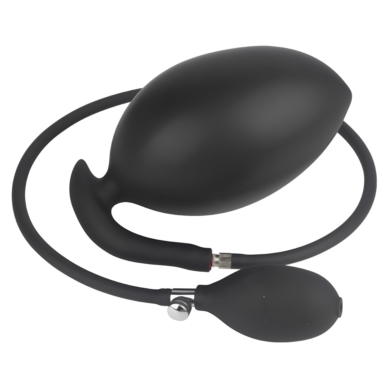 Plug anal gonflable double couche en silicone Dildo anal geant, masseur de prostate, plug...