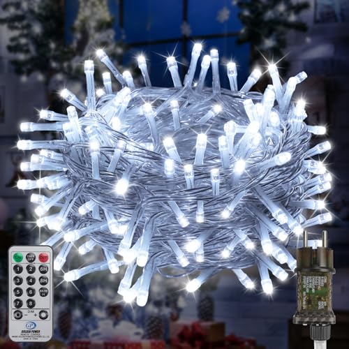 FairyGlim Weihnachtslichterkette mit Fernbedienung-20M 200 LED für...