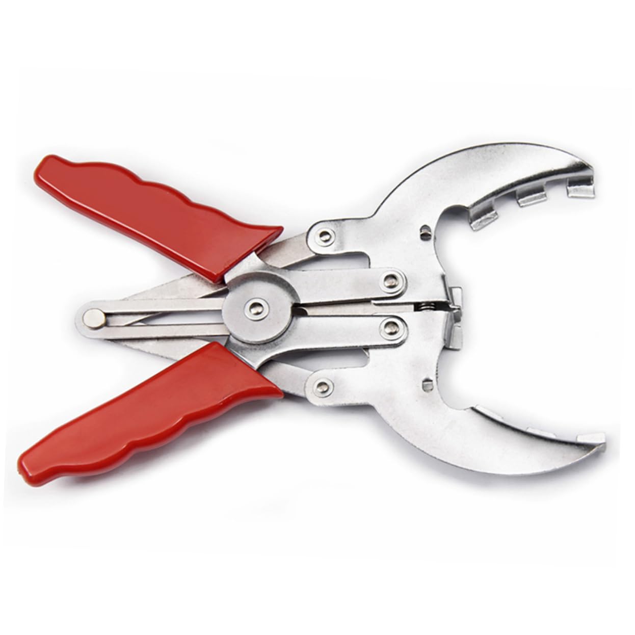 IWOWHERO Automobile Piston Ring Clamp Clamp Tool Single Ear Hose Heavy Duty Carbon Steel Easy to Carry