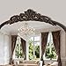 Micasso Bronze Full Length Mirror: 56''x21'' Traditional Ornate Vintage Floor Mirror - Baroque Antique Long Mirrors for Wall/Dressing Room/Bedroom/Entryway/Hallway - Home Decor for Living Room