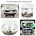 YUEHISY Acrylic Aquarium Anti Jumping Lid Cover 2PCS, Round 7.5 Inch Fish Tank Cover with Multi Holes to Prevent Fish, Shrimp, Turtles, Reptiles from Jumping Out