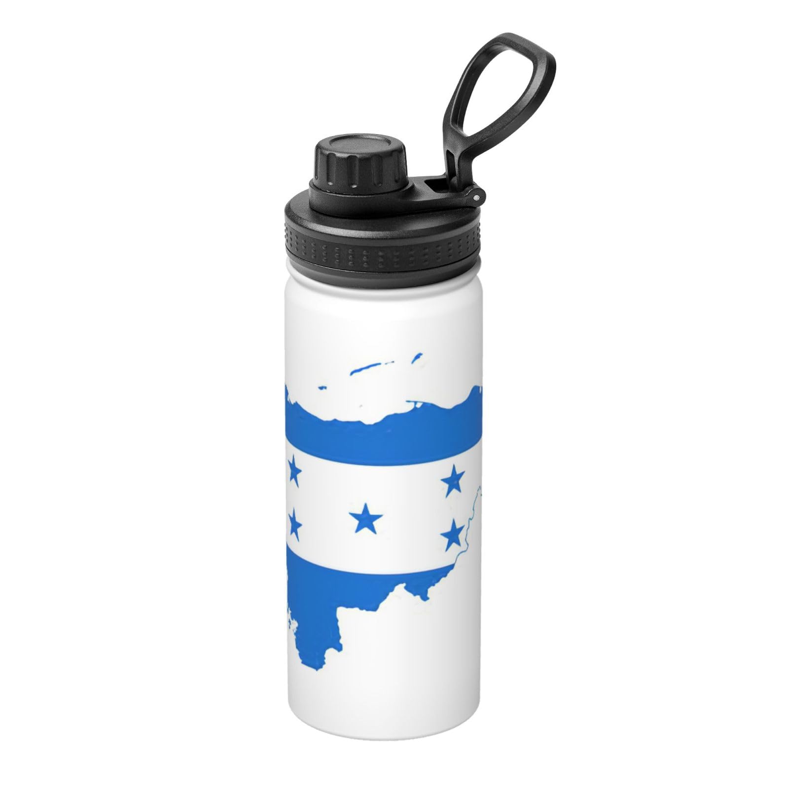 Kfjghhl Insulated Stainless Honduras Flag Steel Water Bottle For Sport Gym Travel Leak Camping Hiking Hydration