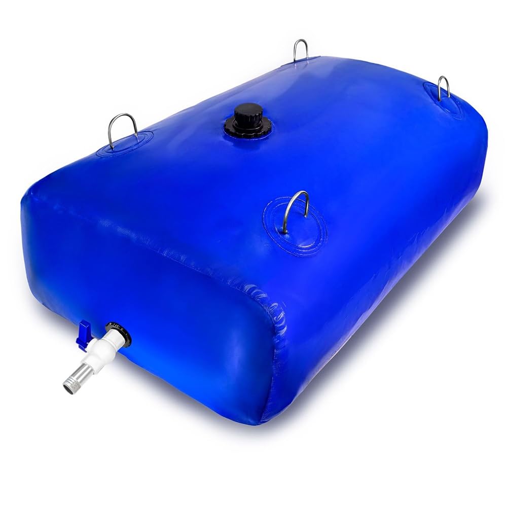 Bolsa de almacenamiento de agua plegable, bolsa de recogida de agua de lluvia de gran capacidad para preparación de emergencias, prevención de sequía y incendios
