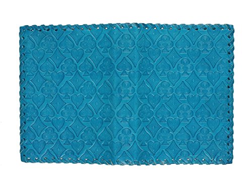 Journal de voyage compact en cuir Store Indya carnet 7X5 bleu nomade