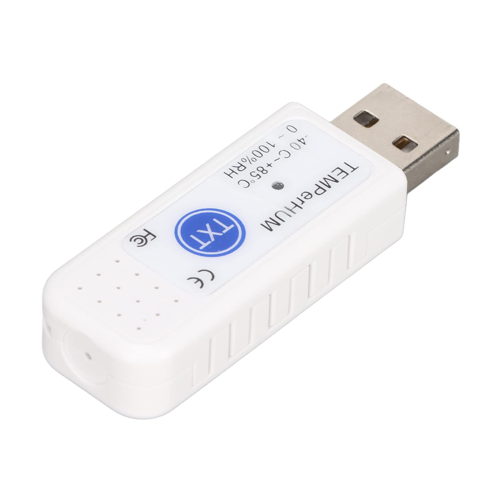 TEMPerHUM Higrómetro de Temperatura para Computadora USB, Registrador de Sensor Monitoreo Térmico Ambiental Registrador de Datos Alarma de Límite Inferior Superior para Interior